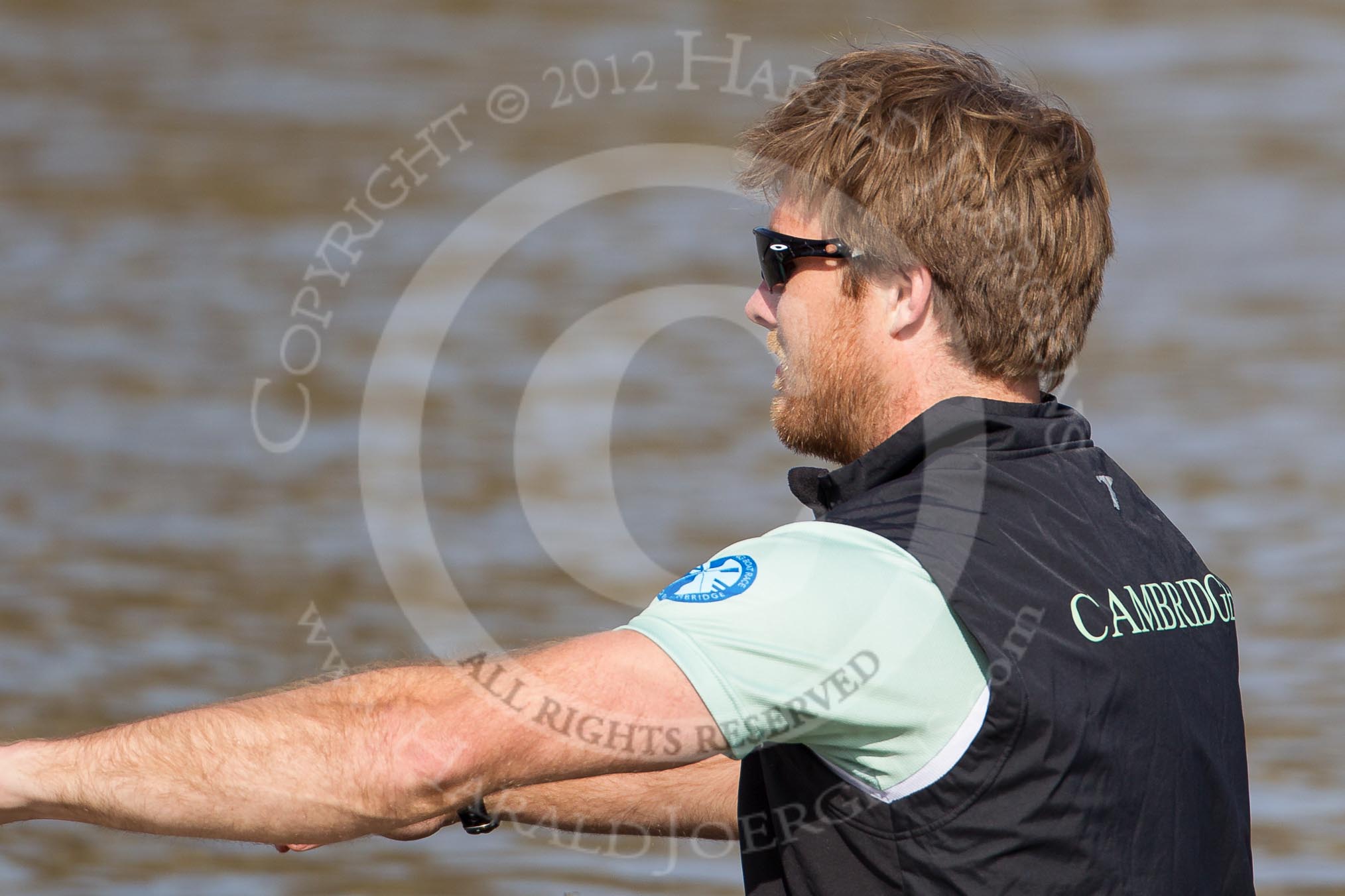 The Boat Race season 2012 - fixture CUBC vs Molesey BC: Cambridge University Boat Club Blue Boat bowman, and CUBC president David Nelson..




on 25 March 2012 at 14:41, image #20