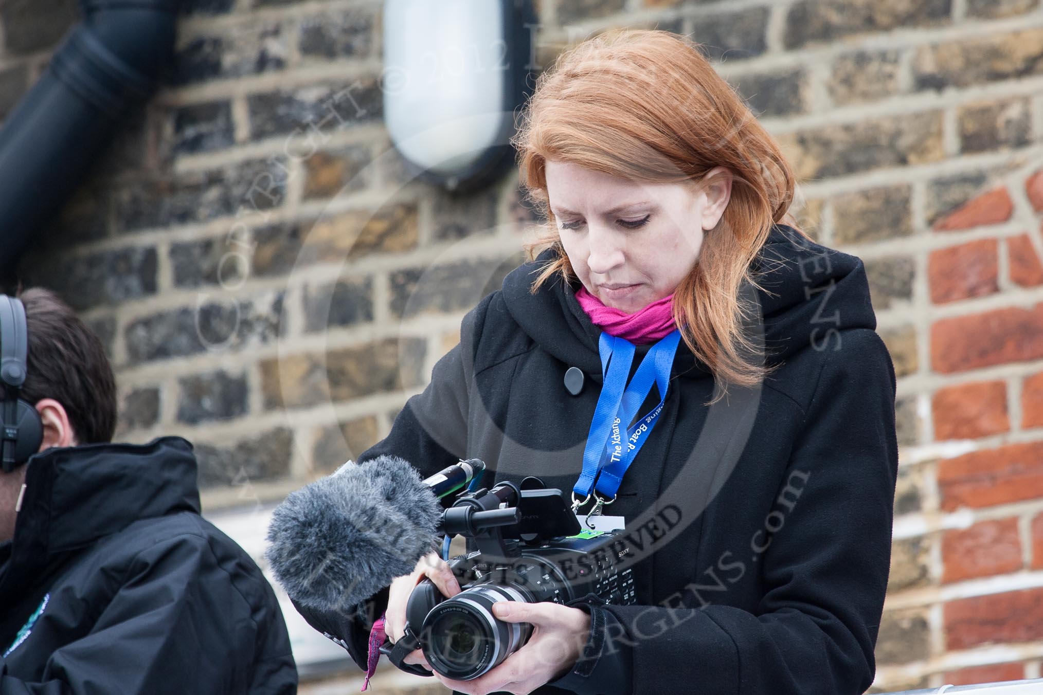 The Boat Race 2012: Hannah Madsen, of www.AngelSharp.com, working on another part of the fabulous "Behind the scenes of the Boat Race" productions..




on 07 April 2012 at 11:43, image #23