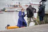 The Boat Race 2012: BBC Sports presenter Clare Balding in preparation for the 2012 Boat Race..




on 07 April 2012 at 09:27, image #2