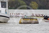 The Boat Race 2012: The 2012 Boat Race, shortly after the start: In the foreground the Cambridge Blue Boat, with David Nelson, Moritz Schramm, Jack Lindeman, Alex Ross, Mike Thorp, Steve Dudek, Alexander Scharp, Niles Garret, and cox Ed Bosson, in the Oxford boat Dr. Alexander Woods, William Zeng, Kevin Baum, Alex Davidson, Karl Hudspith, Dr. Hanno Wienhausen, Dan Harvey, stroke Roel Haen, and cox Zoe de Toledo..




on 07 April 2012 at 14:17, image #272