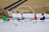 The Boat Race season 2013 - fixture OUWBC vs Molesey BC: The Molesley BC Eight: Cox-Helen Arbuthnot, stroke-Sam Fowler, seven-Gabby Rodriguez and six-Amelda Gare..
Dorney Lake,
Dorney, Windsor,
Berkshire,
United Kingdom,
on 24 February 2013 at 12:00, image #95