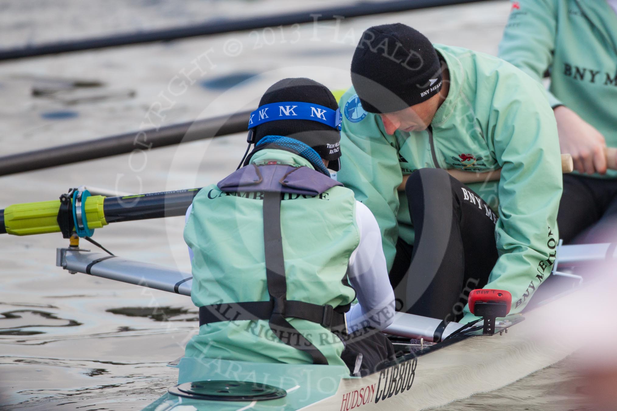 The Boat Race season 2013 - fixture CUBC vs Leander.
River Thames Tideway between Putney Bridge and Mortlake,
London SW15,

United Kingdom,
on 02 March 2013 at 15:17, image #15
