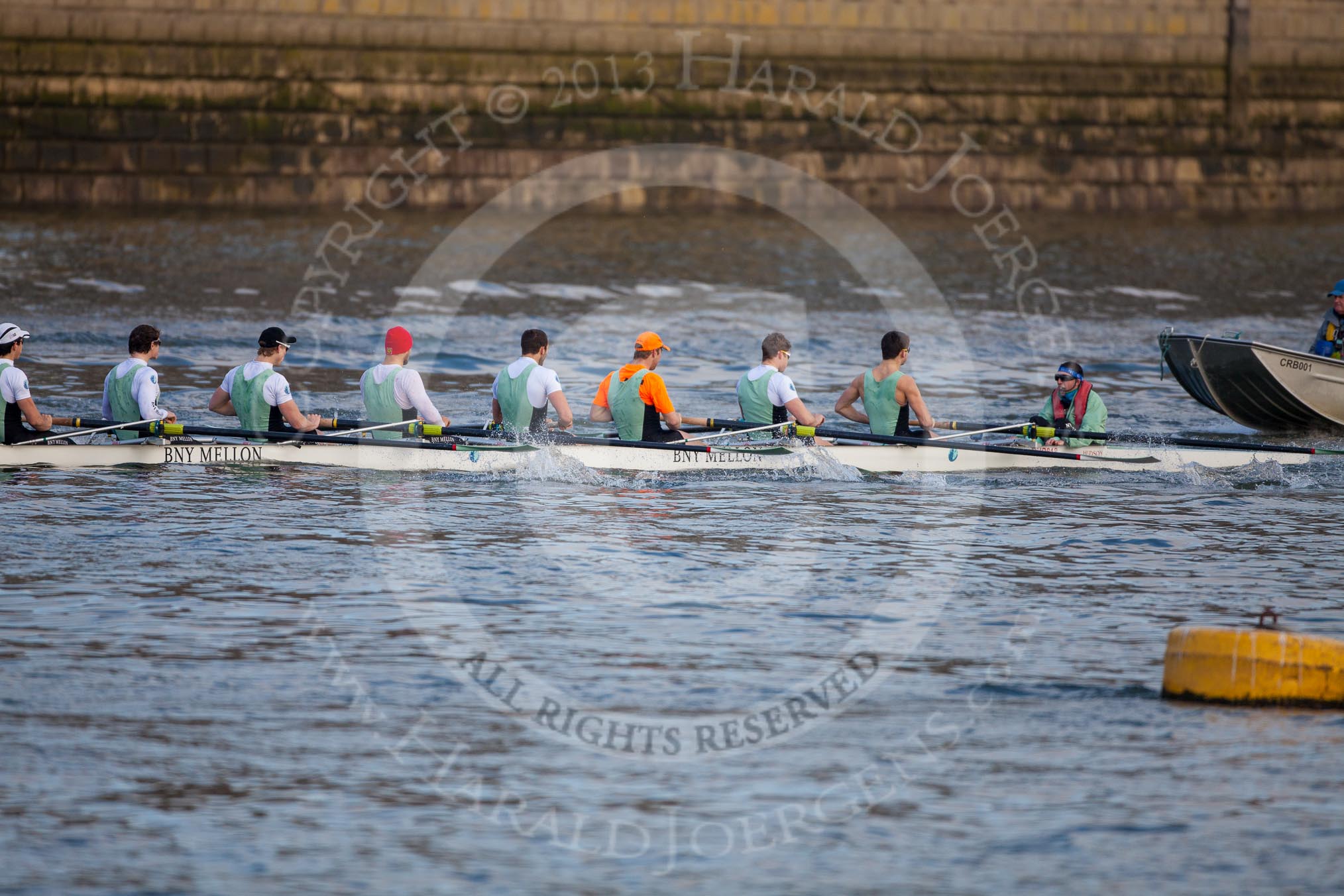 The Boat Race season 2013 - fixture CUBC vs Leander: The Goldie vs Imperial BC fixture..
River Thames Tideway between Putney Bridge and Mortlake,
London SW15,

United Kingdom,
on 02 March 2013 at 15:23, image #33