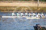 The Boat Race season 2013 - fixture CUBC vs Leander.
River Thames Tideway between Putney Bridge and Mortlake,
London SW15,

United Kingdom,
on 02 March 2013 at 15:57, image #109