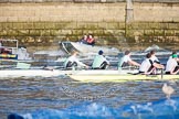The Boat Race season 2013 - fixture CUBC vs Leander.
River Thames Tideway between Putney Bridge and Mortlake,
London SW15,

United Kingdom,
on 02 March 2013 at 15:57, image #112