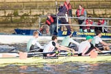 The Boat Race season 2013 - fixture CUBC vs Leander.
River Thames Tideway between Putney Bridge and Mortlake,
London SW15,

United Kingdom,
on 02 March 2013 at 15:58, image #115