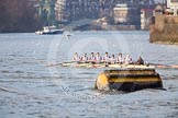 The Boat Race season 2013 - fixture CUBC vs Leander.
River Thames Tideway between Putney Bridge and Mortlake,
London SW15,

United Kingdom,
on 02 March 2013 at 15:58, image #142