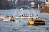 The Boat Race season 2013 - fixture CUBC vs Leander.
River Thames Tideway between Putney Bridge and Mortlake,
London SW15,

United Kingdom,
on 02 March 2013 at 15:58, image #144