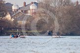 The Boat Race season 2013 - fixture CUBC vs Leander.
River Thames Tideway between Putney Bridge and Mortlake,
London SW15,

United Kingdom,
on 02 March 2013 at 16:00, image #163