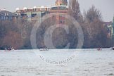 The Boat Race season 2013 - fixture CUBC vs Leander.
River Thames Tideway between Putney Bridge and Mortlake,
London SW15,

United Kingdom,
on 02 March 2013 at 16:01, image #170