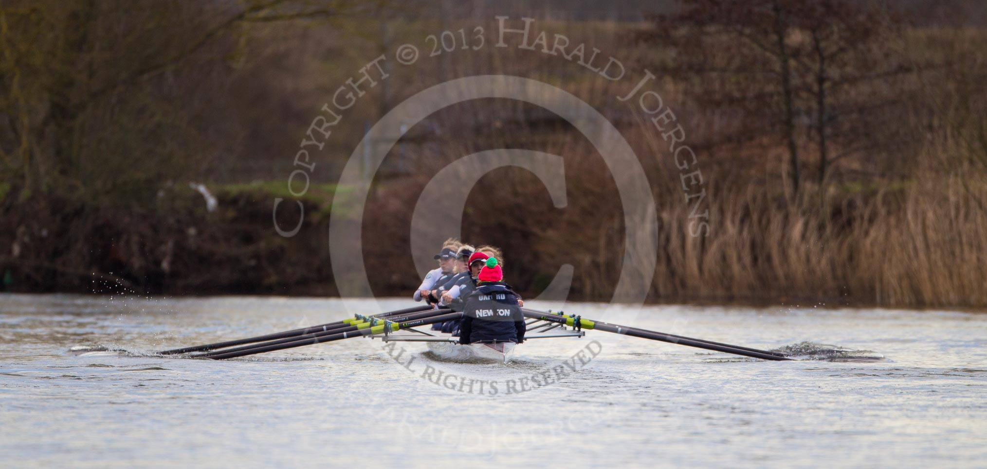 Photo 1303131700521D49378HaraldJoergens The Boat Race season 2013 - OUWBC training: The OUWBC Blue Boat in training for the 2013 Women's Boat Race on the River Thames near Wallingford..
River Thames,
Wallingford,
Oxfordshire,
United Kingdom,
on 13 March 2013 at 17:01, image #37