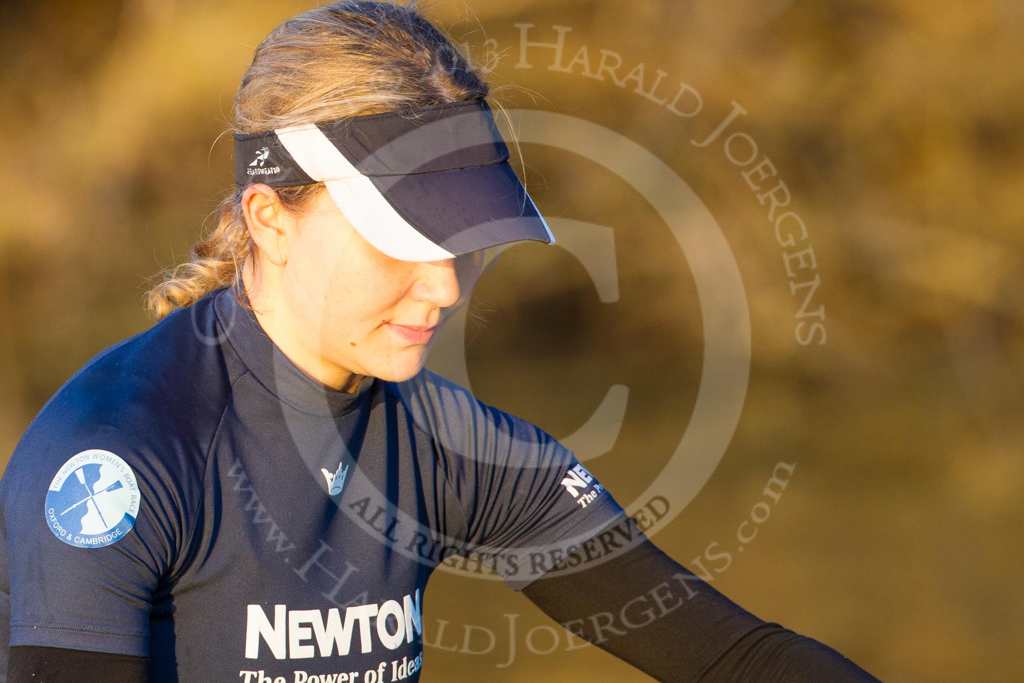 The Boat Race season 2013 - OUWBC training: The last rays of direct sunshine on OUWBC Blue Boat stroke Maxie Scheske..
River Thames,
Wallingford,
Oxfordshire,
United Kingdom,
on 13 March 2013 at 17:24, image #136