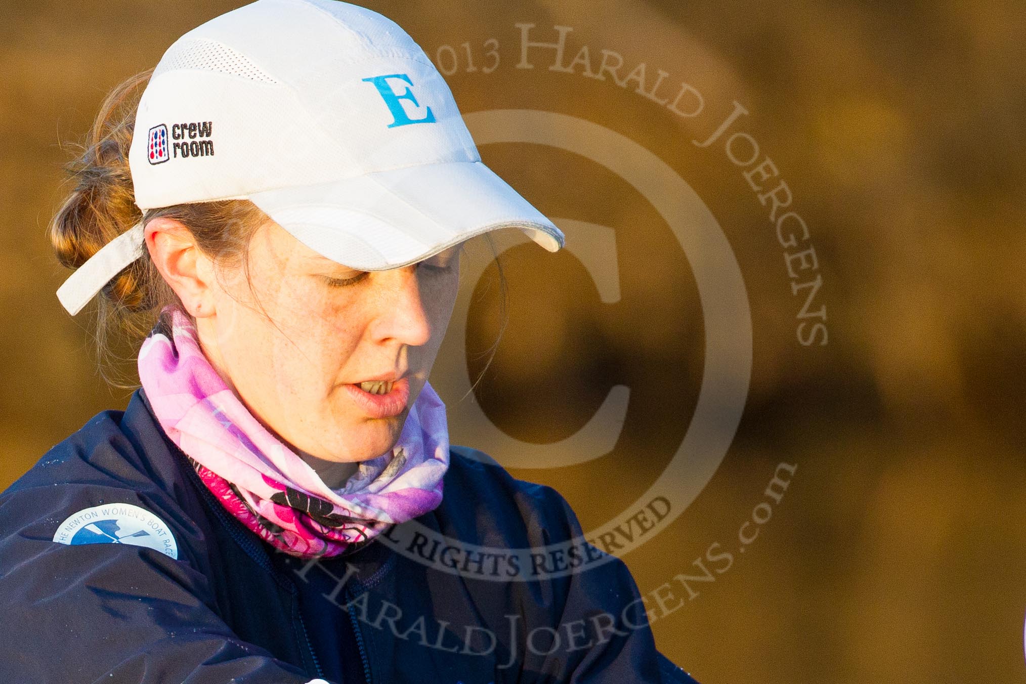 The Boat Race season 2013 - OUWBC training: The last rays of direct sunshine on OUWBC Blue Boat 4 seat Jo Lee..
River Thames,
Wallingford,
Oxfordshire,
United Kingdom,
on 13 March 2013 at 17:24, image #140