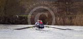 The Boat Race season 2013 - OUWBC training: The OUWBC Blue Boat in training for the 2013 Women's Boat Race on the River Thames near Wallingford..
River Thames,
Wallingford,
Oxfordshire,
United Kingdom,
on 13 March 2013 at 17:01, image #37
