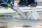 The Boat Race season 2013 - OUWBC training: Osiris and a splash of Thames water..
River Thames,
Wallingford,
Oxfordshire,
United Kingdom,
on 13 March 2013 at 17:32, image #164