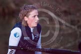 The Boat Race season 2013 - OUWBC training: In the last rays os sunshine, with the light rapidly fading, OUWBC Blue Boat 2 seat Alice Carrington-Windo..
River Thames,
Wallingford,
Oxfordshire,
United Kingdom,
on 13 March 2013 at 18:12, image #230