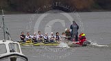 The Boat Race season 2013 - fixture CUBC vs Molesey BC, Goldie vs London RC.
Tideway,
London SW15,

United Kingdom,
on 16 March 2013 at 15:11, image #56