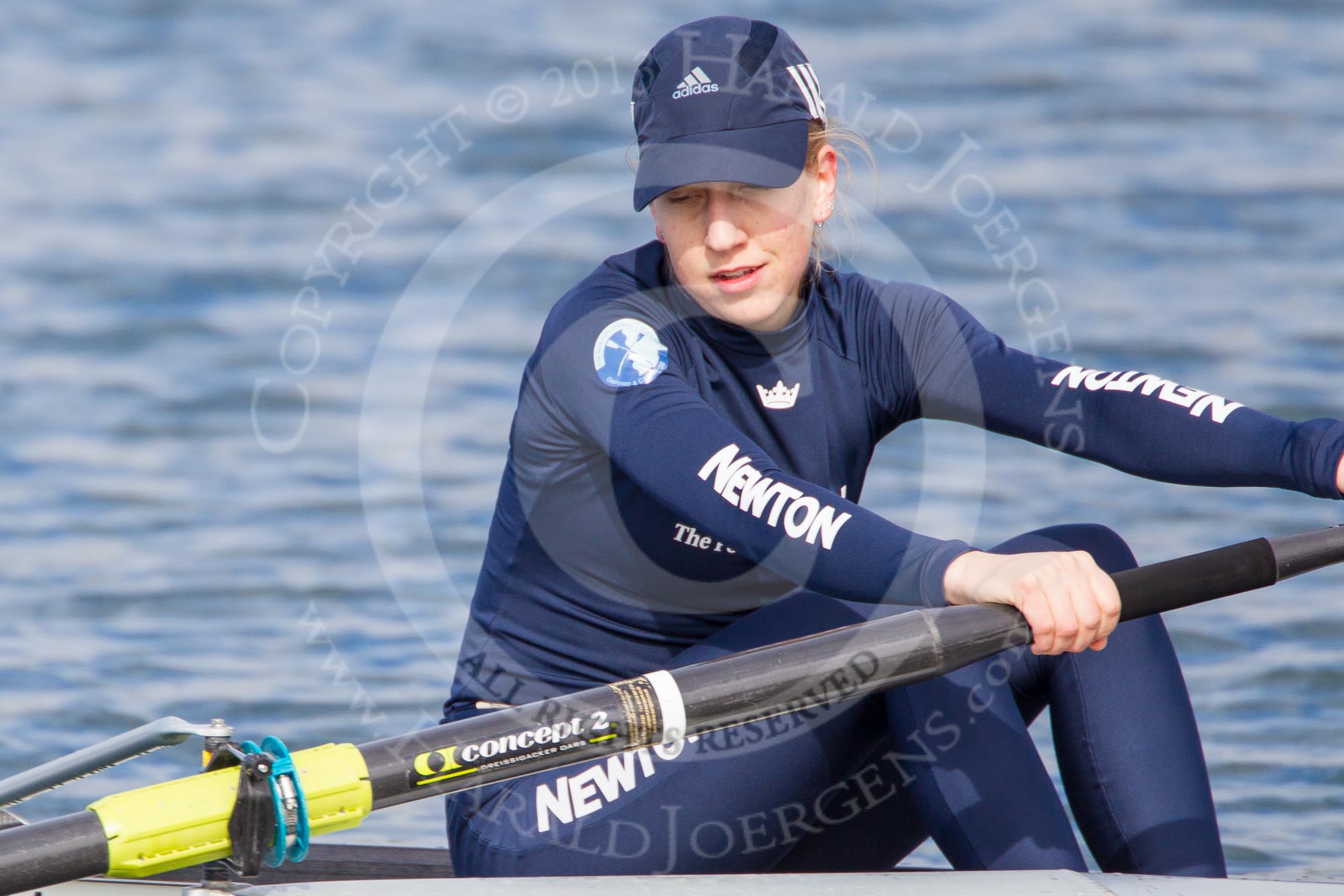 The Boat Race season 2013 - fixture OUWBC vs Olympians: In the Oxford (OUWBC) Blue Boat at bow Mariann Novak..
Dorney Lake,
Dorney, Windsor,
Buckinghamshire,
United Kingdom,
on 16 March 2013 at 12:21, image #255