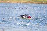 The Boat Race season 2013 - fixture OUWBC vs Olympians: In the Olympians boat at bow Natasha Townsend, 2 Kate Johnson, 3 Christiana Amacker, 4 Bethan Walters, 5 Anna Watkins, 6 Katherine Douglas, 7 Katherine Grainger, stroke Caryn Davies and cox Victoria Stulgis..
Dorney Lake,
Dorney, Windsor,
Buckinghamshire,
United Kingdom,
on 16 March 2013 at 11:56, image #177