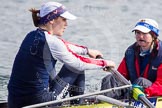 The Boat Race season 2013 - fixture OUWBC vs Olympians: In the Olympians boat stroke Caryn Davies and cox Victoria Stulgis..
Dorney Lake,
Dorney, Windsor,
Buckinghamshire,
United Kingdom,
on 16 March 2013 at 12:22, image #270