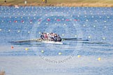 The Boat Race season 2013 - fixture OUWBC vs Olympians: In the Oxford (OUWBC) Blue Boat at bow Mariann Novak, 2 Alice Carrington-Windo, 3 Mary Foord-Weston, 4 Jo Lee, 5 Amy Varney, 6 Harriet Keane, 7 Anastasia Chitty, stroke Maxie Scheske, and cox Katie Apfelbaum..
Dorney Lake,
Dorney, Windsor,
Buckinghamshire,
United Kingdom,
on 16 March 2013 at 12:22, image #272