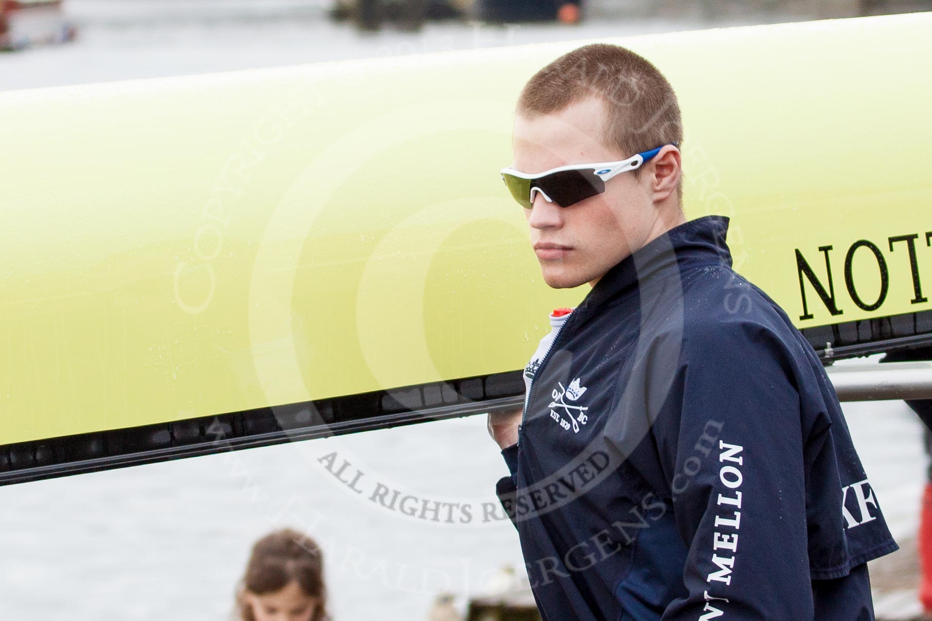 The Boat Race season 2013 - fixture OUBC vs German Eight.
River Thames,
London SW15,

United Kingdom,
on 17 March 2013 at 14:19, image #2