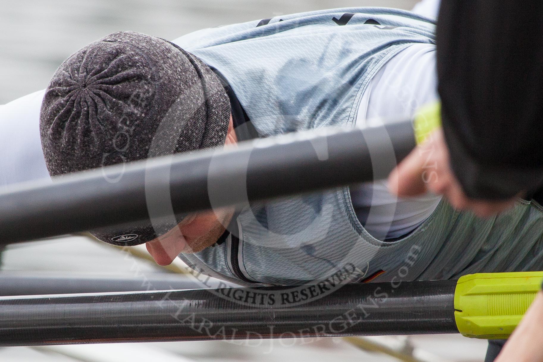 The Boat Race season 2013 - fixture OUBC vs German Eight.
River Thames,
London SW15,

United Kingdom,
on 17 March 2013 at 14:24, image #19