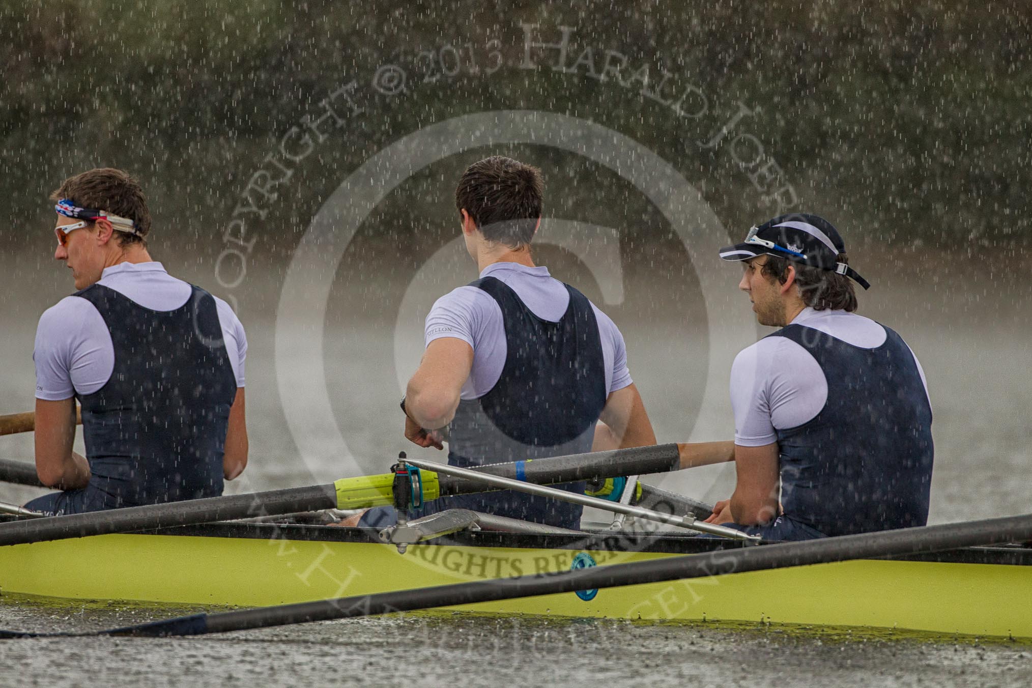 The Boat Race season 2013 - fixture OUBC vs German Eight.
River Thames,
London SW15,

United Kingdom,
on 17 March 2013 at 14:55, image #31