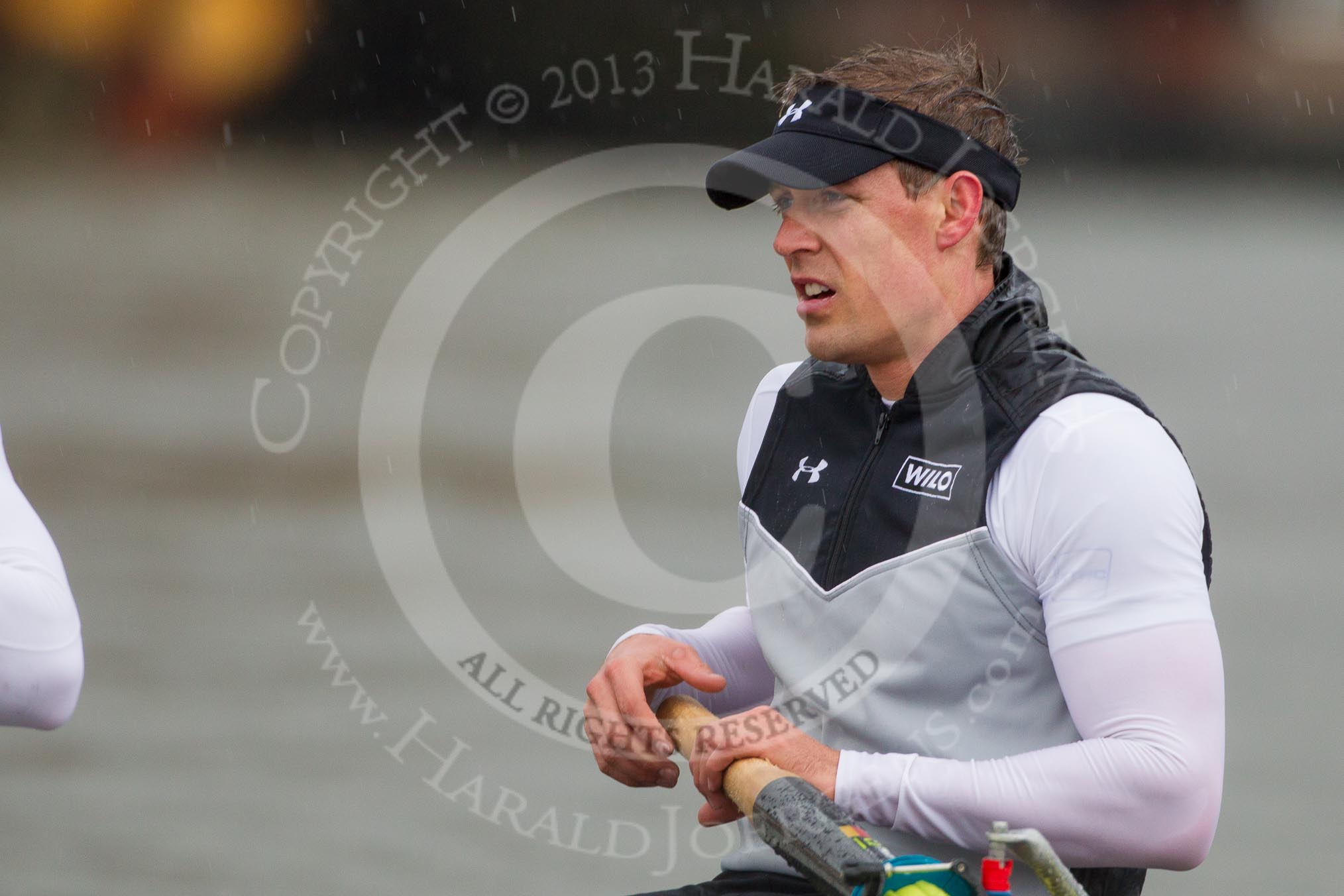 The Boat Race season 2013 - fixture OUBC vs German Eight.
River Thames,
London SW15,

United Kingdom,
on 17 March 2013 at 15:15, image #106