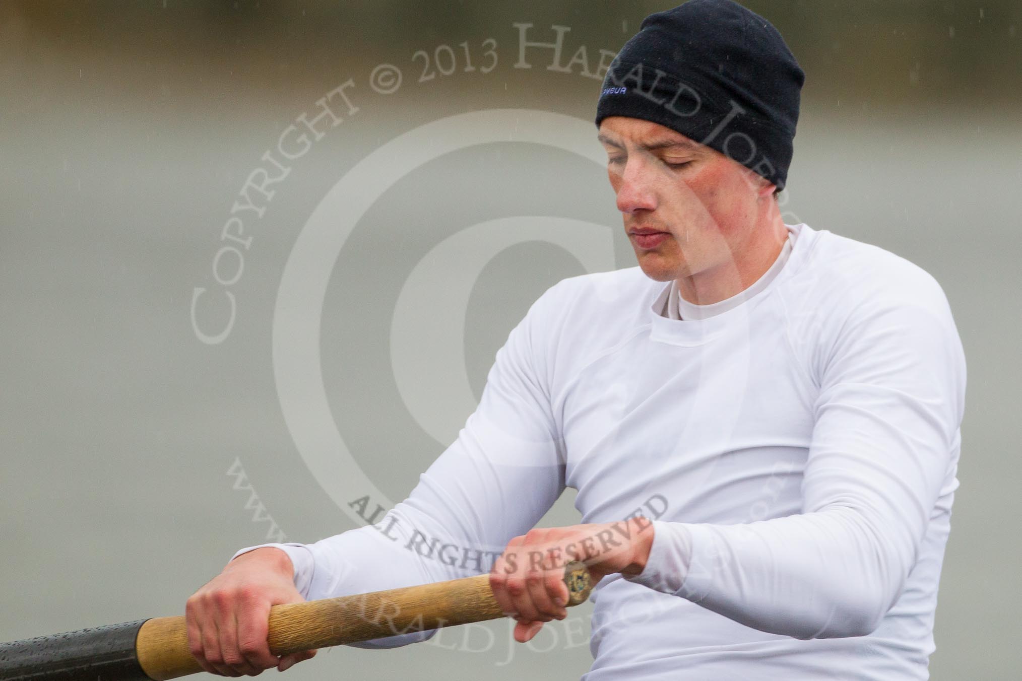 The Boat Race season 2013 - fixture OUBC vs German Eight.
River Thames,
London SW15,

United Kingdom,
on 17 March 2013 at 15:15, image #109