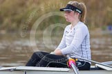 The Boat Race season 2013 - CUWBC training: The CUWBC Blue Boat, in the 2 seat Fay Sandford..
River Thames near Remenham,
Henley-on-Thames,
Oxfordshire,
United Kingdom,
on 19 March 2013 at 15:31, image #26