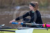 The Boat Race season 2013 - CUWBC training: The CUWBC reserve boat Blondie, in the 5 seat Sarah Lackner..
River Thames near Remenham,
Henley-on-Thames,
Oxfordshire,
United Kingdom,
on 19 March 2013 at 15:32, image #32