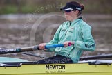 The Boat Race season 2013 - CUWBC training: The CUWBC reserve boat Blondie, stroke Katie-Jane Whitlock..
River Thames near Remenham,
Henley-on-Thames,
Oxfordshire,
United Kingdom,
on 19 March 2013 at 15:32, image #35