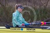 The Boat Race season 2013 - CUWBC training: In the CUWBC reserve boat Blondie at bow Clare Hall..
River Thames near Remenham,
Henley-on-Thames,
Oxfordshire,
United Kingdom,
on 19 March 2013 at 15:41, image #67