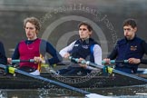 The Boat Race season 2013 - CUWBC training: The OULRC boat - 3 seat Keir Macdonald, 2 Benjamin Bronselaer and bow James Kirkbride..
River Thames near Remenham,
Henley-on-Thames,
Oxfordshire,
United Kingdom,
on 19 March 2013 at 16:29, image #137