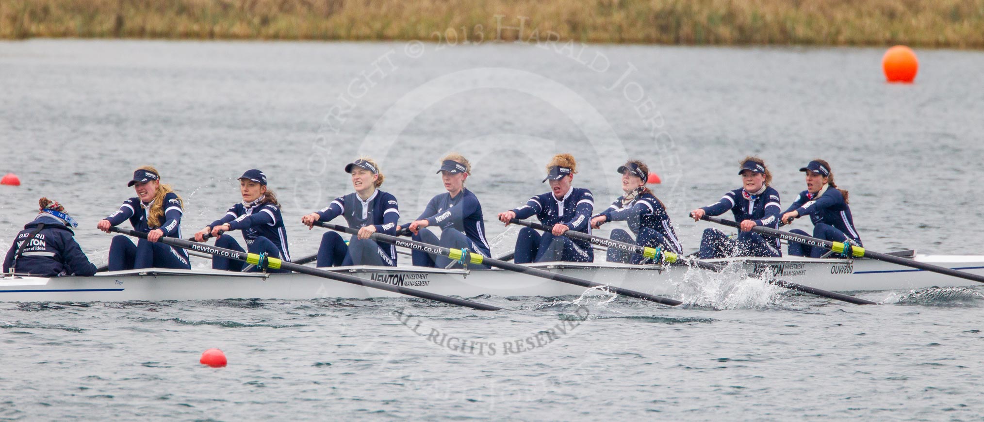 The Women's Boat Race and Henley Boat Races 2013.
Dorney Lake,
Dorney, Windsor,
Buckinghamshire,
United Kingdom,
on 24 March 2013 at 14:14, image #270