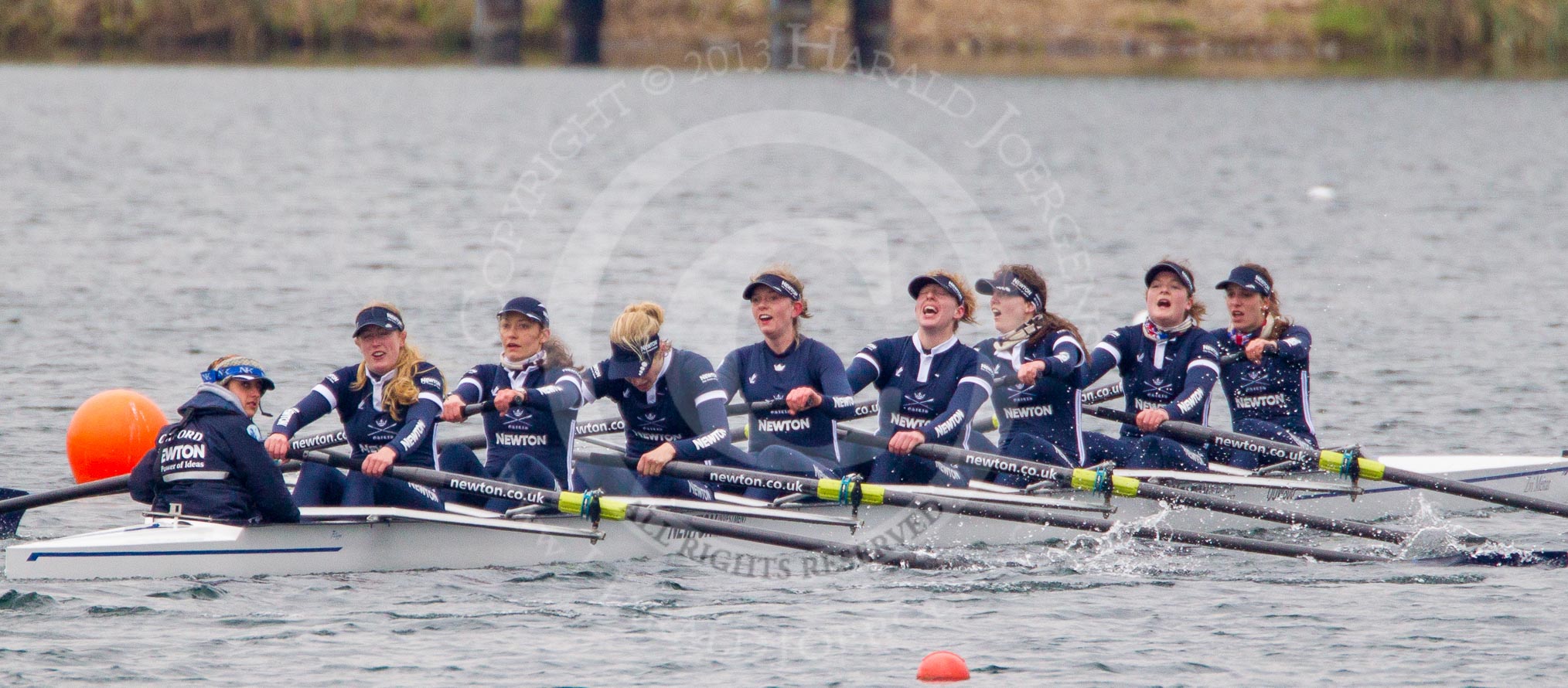 The Women's Boat Race and Henley Boat Races 2013.
Dorney Lake,
Dorney, Windsor,
Buckinghamshire,
United Kingdom,
on 24 March 2013 at 14:15, image #274