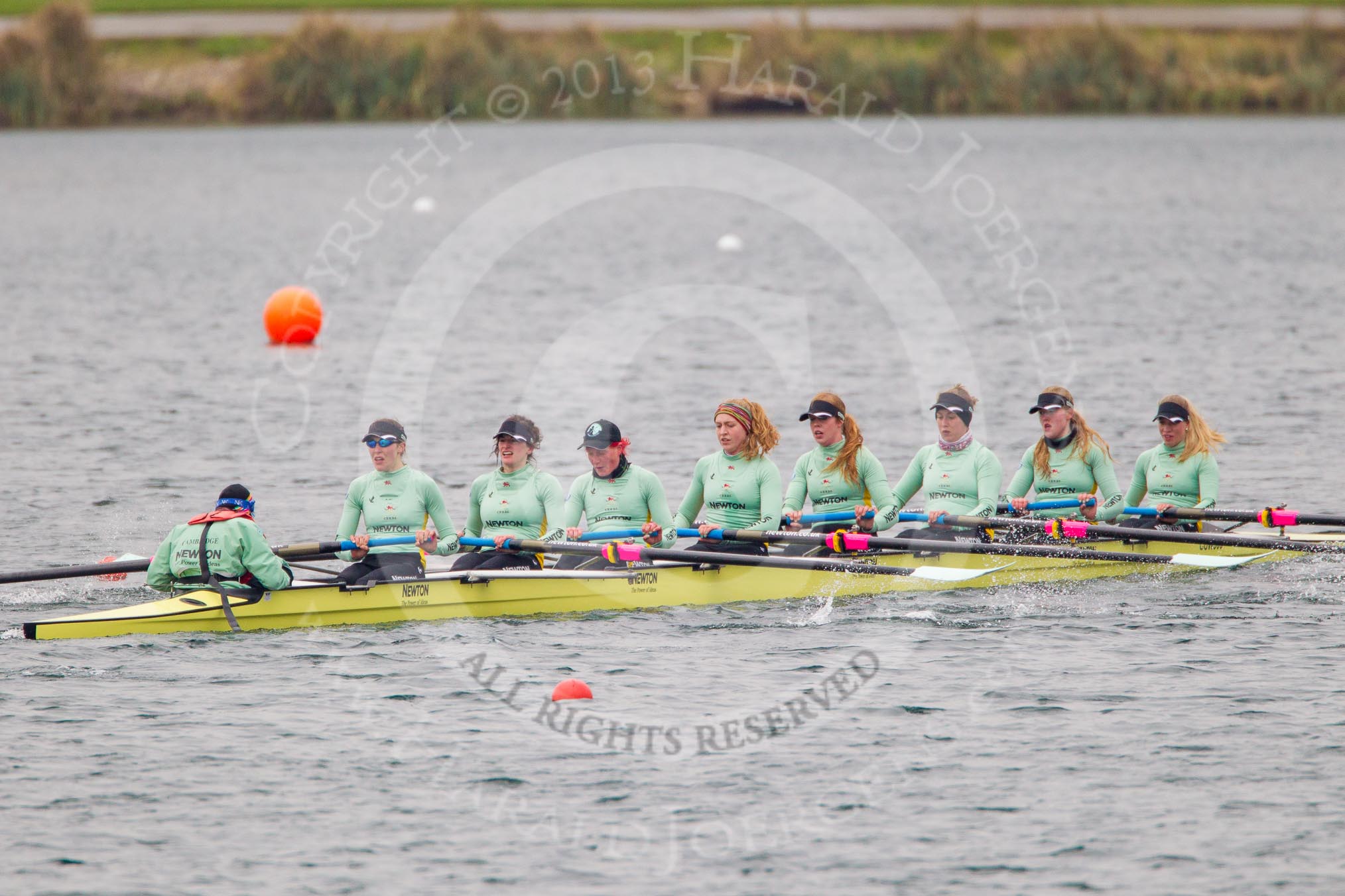 The Women's Boat Race and Henley Boat Races 2013.
Dorney Lake,
Dorney, Windsor,
Buckinghamshire,
United Kingdom,
on 24 March 2013 at 14:15, image #278