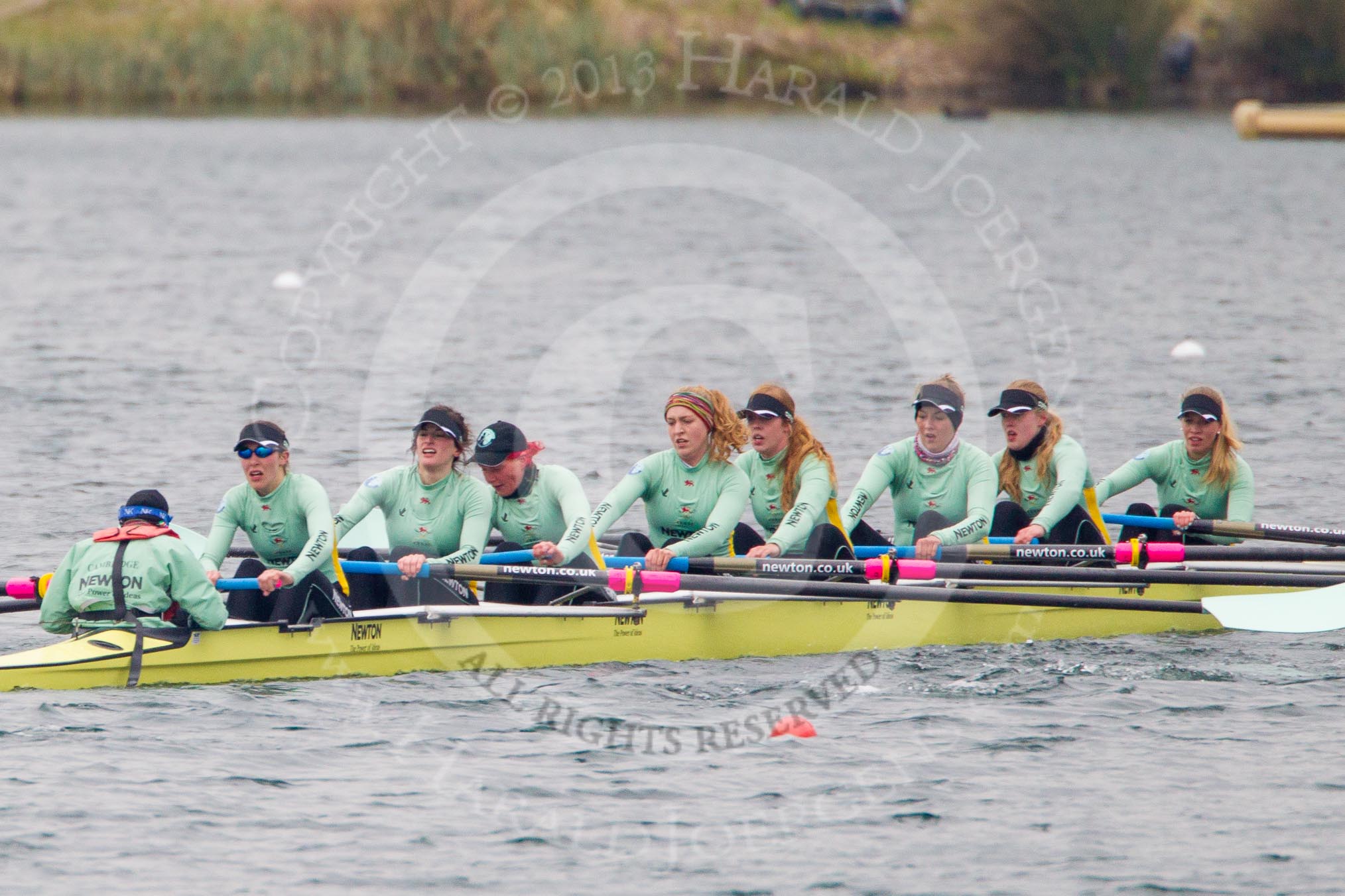 The Women's Boat Race and Henley Boat Races 2013.
Dorney Lake,
Dorney, Windsor,
Buckinghamshire,
United Kingdom,
on 24 March 2013 at 14:15, image #282