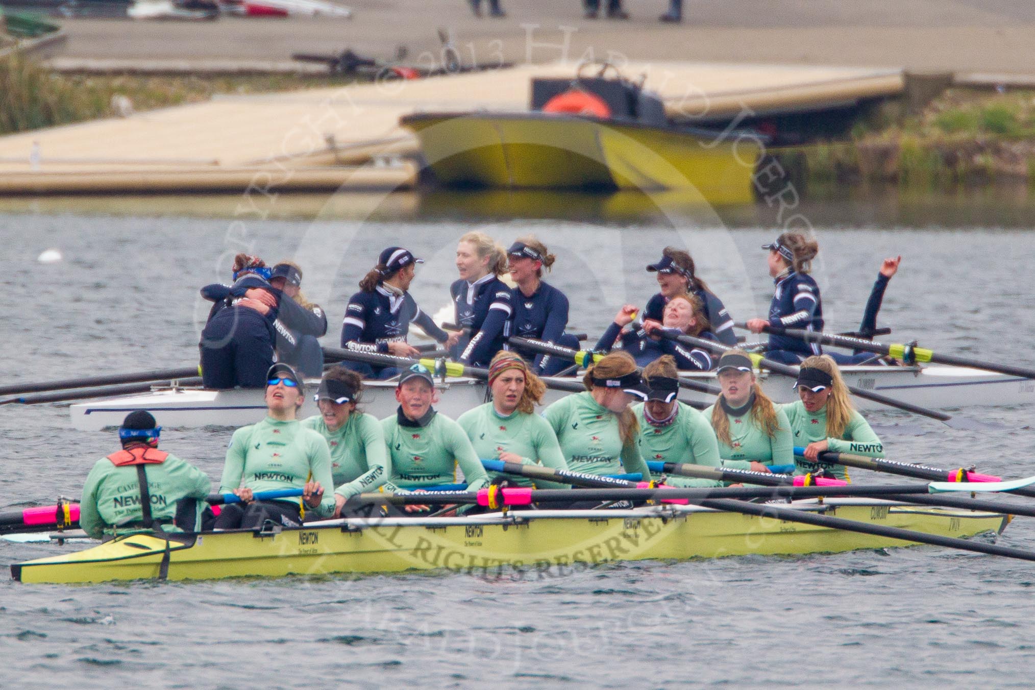 The Women's Boat Race and Henley Boat Races 2013.
Dorney Lake,
Dorney, Windsor,
Buckinghamshire,
United Kingdom,
on 24 March 2013 at 14:15, image #284