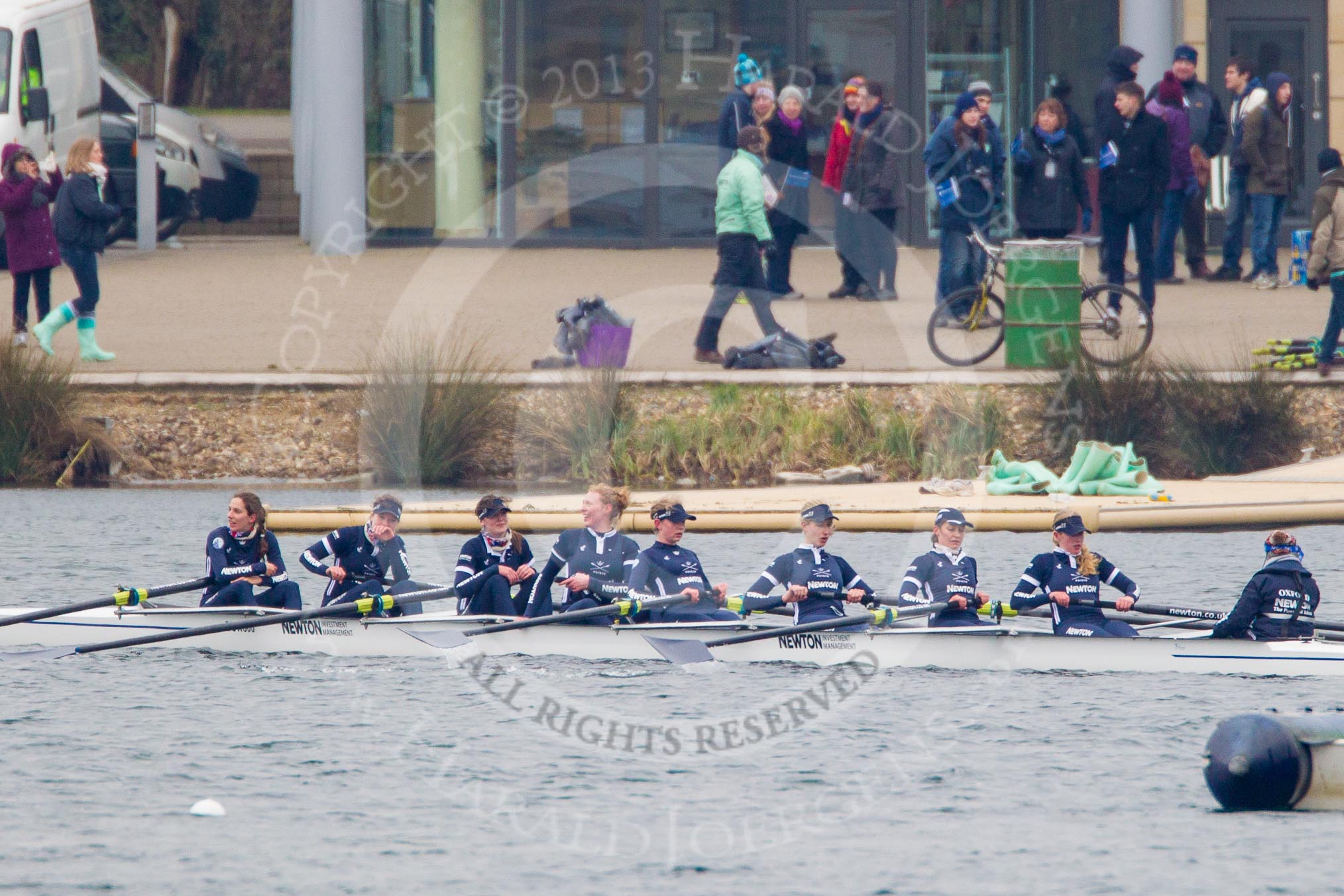 The Women's Boat Race and Henley Boat Races 2013.
Dorney Lake,
Dorney, Windsor,
Buckinghamshire,
United Kingdom,
on 24 March 2013 at 14:16, image #295