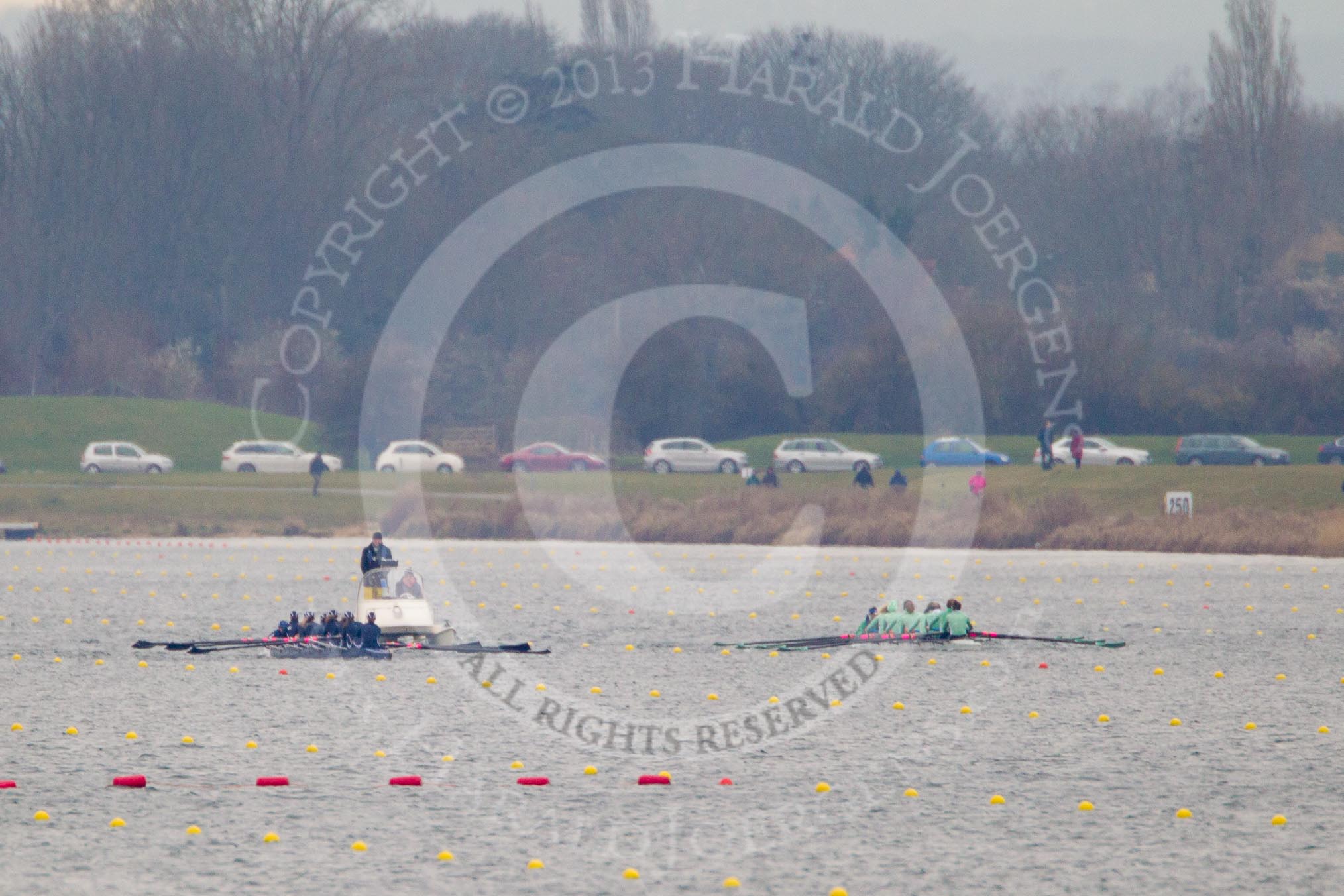 The Women's Boat Race and Henley Boat Races 2013.
Dorney Lake,
Dorney, Windsor,
Buckinghamshire,
United Kingdom,
on 24 March 2013 at 14:37, image #329