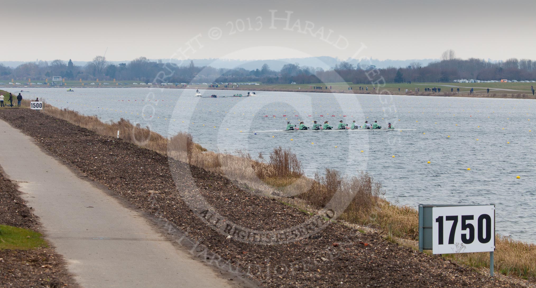 The Women's Boat Race and Henley Boat Races 2013.
Dorney Lake,
Dorney, Windsor,
Buckinghamshire,
United Kingdom,
on 24 March 2013 at 14:38, image #331