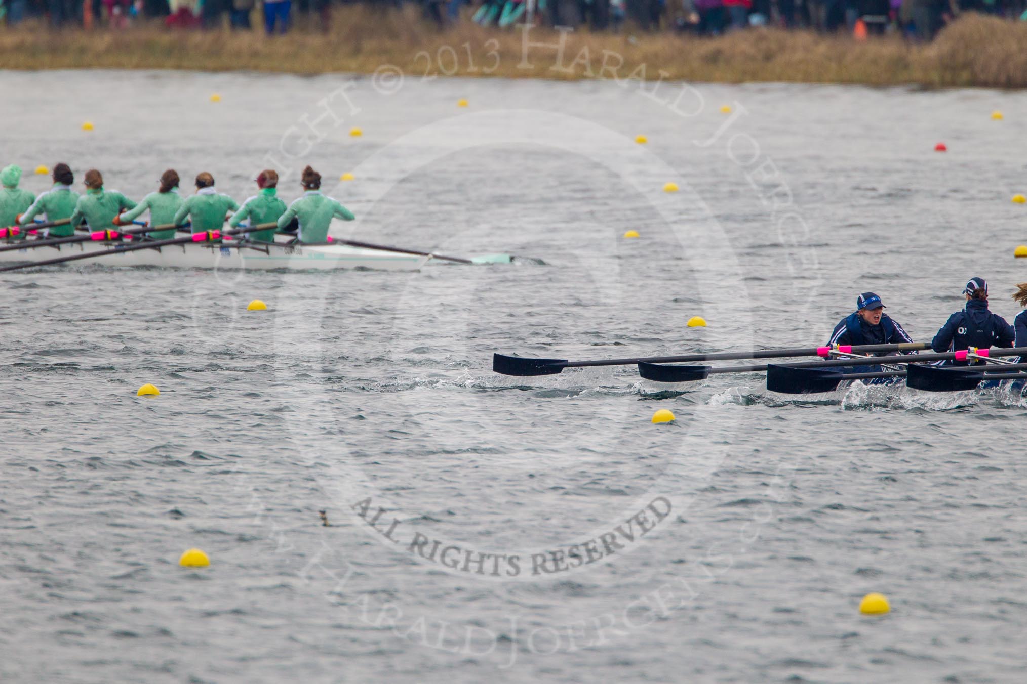 The Women's Boat Race and Henley Boat Races 2013.
Dorney Lake,
Dorney, Windsor,
Buckinghamshire,
United Kingdom,
on 24 March 2013 at 14:40, image #337