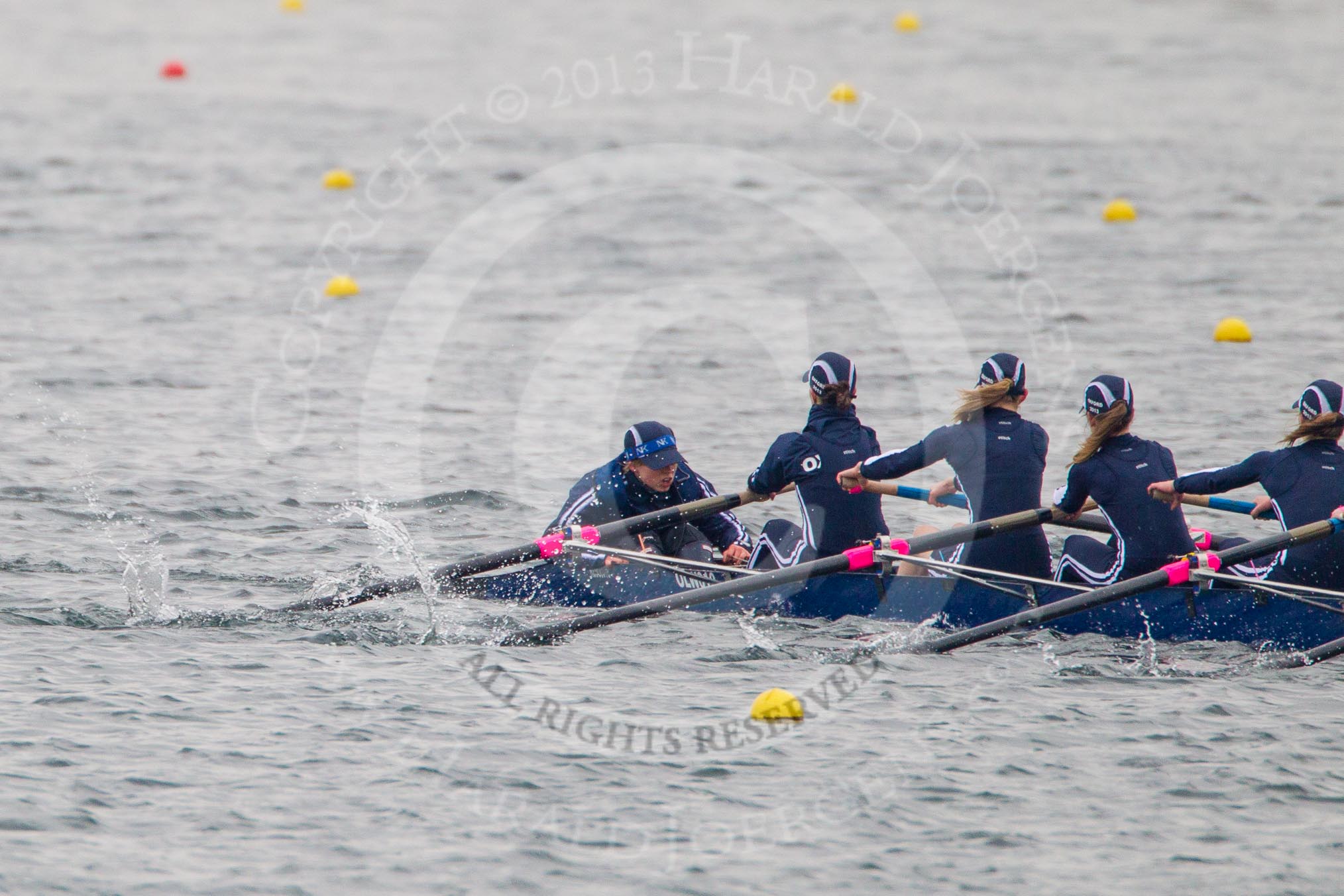 The Women's Boat Race and Henley Boat Races 2013.
Dorney Lake,
Dorney, Windsor,
Buckinghamshire,
United Kingdom,
on 24 March 2013 at 14:40, image #338