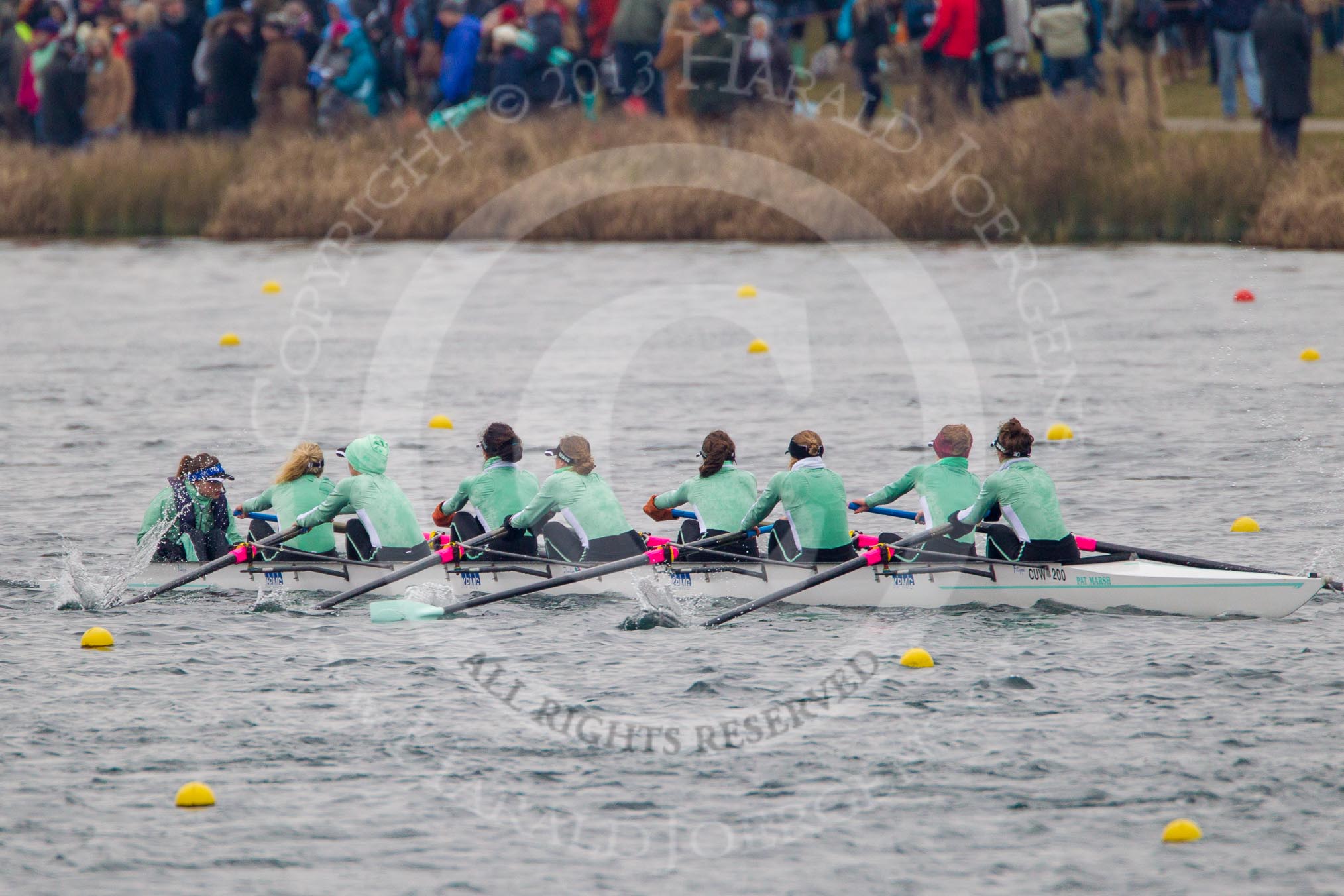 The Women's Boat Race and Henley Boat Races 2013.
Dorney Lake,
Dorney, Windsor,
Buckinghamshire,
United Kingdom,
on 24 March 2013 at 14:40, image #341