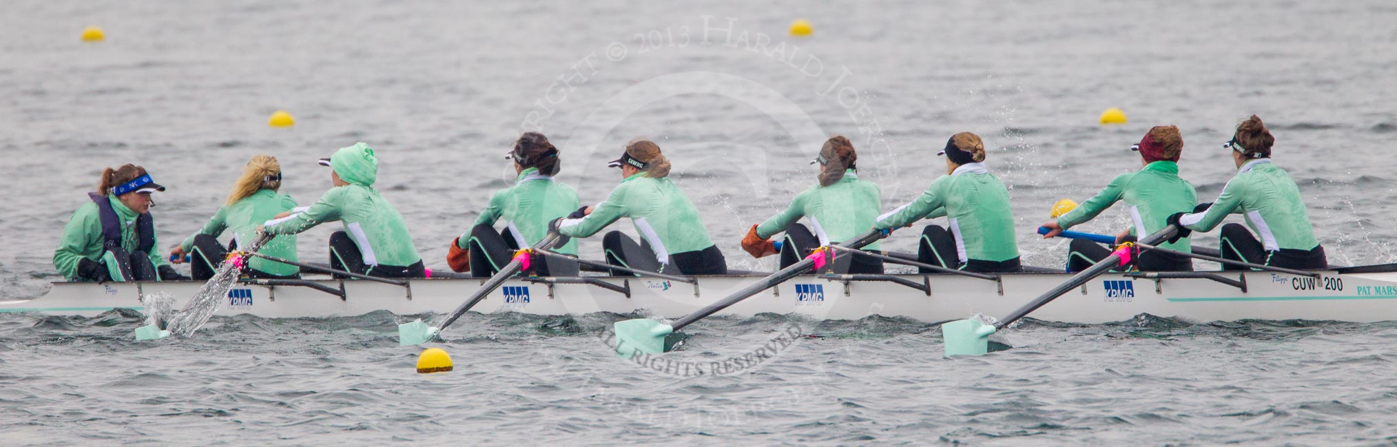 The Women's Boat Race and Henley Boat Races 2013.
Dorney Lake,
Dorney, Windsor,
Buckinghamshire,
United Kingdom,
on 24 March 2013 at 14:40, image #345