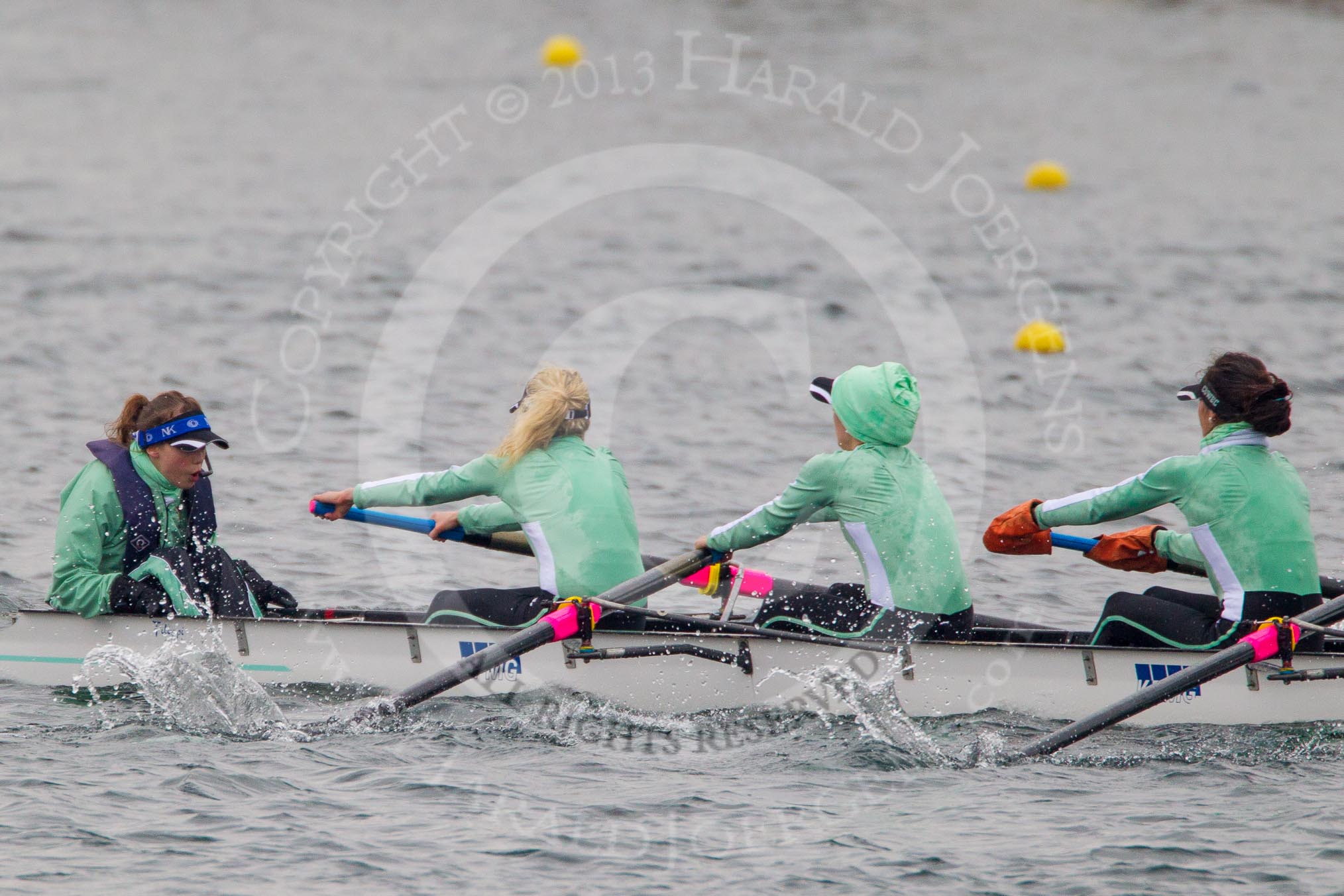 The Women's Boat Race and Henley Boat Races 2013.
Dorney Lake,
Dorney, Windsor,
Buckinghamshire,
United Kingdom,
on 24 March 2013 at 14:41, image #347