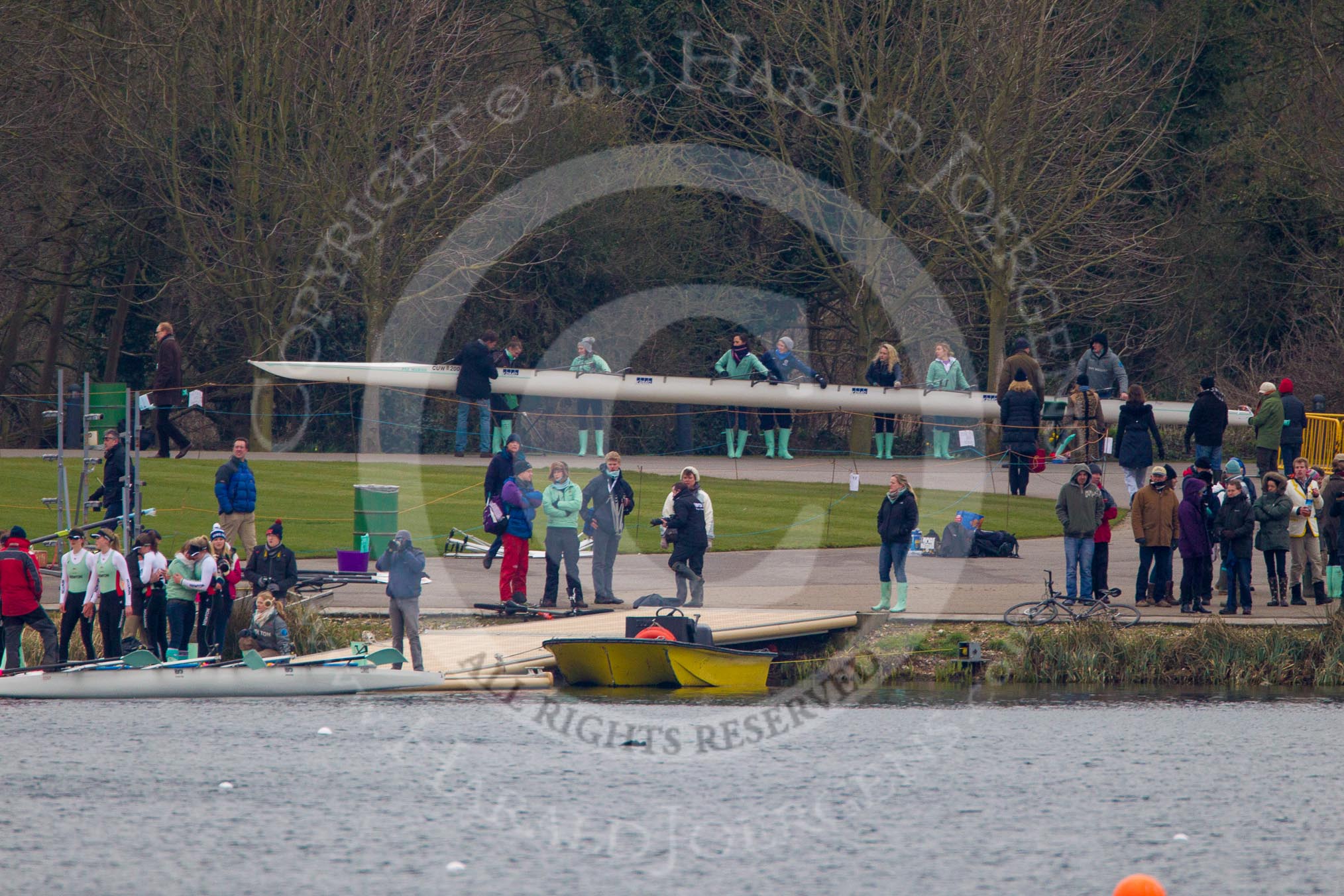 The Women's Boat Race and Henley Boat Races 2013.
Dorney Lake,
Dorney, Windsor,
Buckinghamshire,
United Kingdom,
on 24 March 2013 at 15:12, image #448