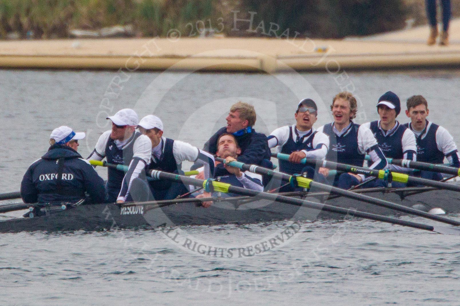The Women's Boat Race and Henley Boat Races 2013.
Dorney Lake,
Dorney, Windsor,
Buckinghamshire,
United Kingdom,
on 24 March 2013 at 15:40, image #536